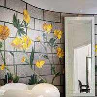 Indoor mosaic tile RANUNCULUSoutdoorpoolbathroom
