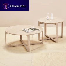 Contemporary coffee table Delta 723oakbeechoak base