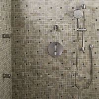 Wall-mounted shower set COMPLETEcontemporarywith hand shower