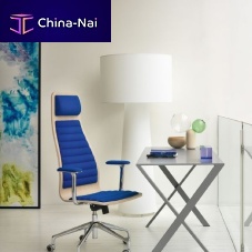 Floor-standing lamp BIG SHADOWglassfabricwooden