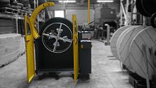 Cable winder MOTO-COCCI®- trancannage semi-automatiquemotorizedsemi-automatic