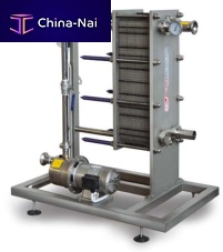 Plate heat exchanger air/water