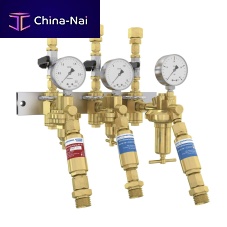 Multi-channel manifold 503brassfor gasfor heating