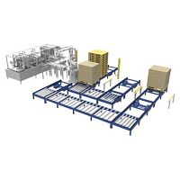 Column type depalletizer butter production lineautomaticfor the food industry