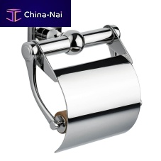 Wall-mounted toilet roll holder C01-503 TRANSATLANTIQUEchrome