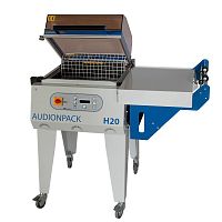 Manual shrink wrapping machine Audionpackfor food productswith sealing bar
