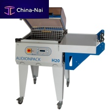Manual shrink wrapping machine Audionpackfor food productswith sealing bar