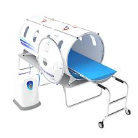 Oxygen therapy hyperbaric chamber Revitalair® 430on castersmonoplace