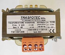 Single-phase transformer TS11001208currentencapsulatedfor industrial applications