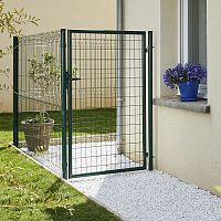 Steel garden gate ECO GARDENPVC-coated