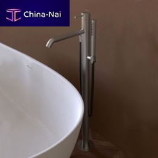 Bathtub mixer tap ST2580ACCfreestandingbrushed stainless steelbathroom