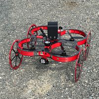 Drone with tilting rotor TILT Rangermulticopterfor underground mininginspection