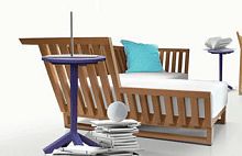 Contemporary daybed NOONteakgarden