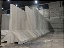 Concrete wall RECYCLING BUNKER prefab
