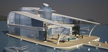 Floating structure VIP Villas