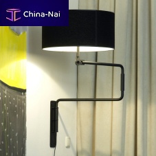 Contemporary wall light SWIVELindoorpowder-coated steelround