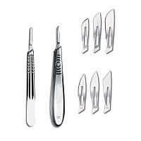 Metal handle scalpel 2230interchangeable blade