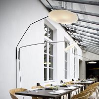 Contemporary wall light �fool moon smallindoorsteelpolyethylene