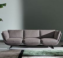 Modular sofa BIGGIEcontemporaryfabricgray