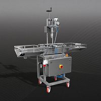 Linear capping machine CM-TO, CM-ALsemi-automaticbottlefor the food industry