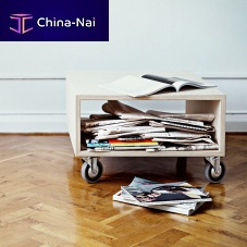 Contemporary side table birchplywoodrectangular