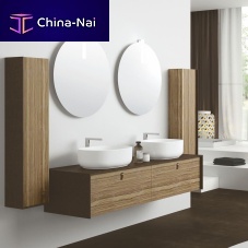 Double washbasin cabinet FRAME 4wall-hungwoodencontemporary