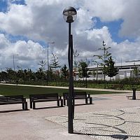 Urban lamp post ALTAcontemporaryaluminumcast aluminum
