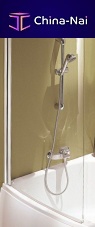 Swing bath screen MICROMGA DUO: E4910tempered glassframeless