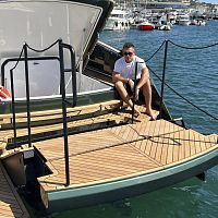 Swim platform LP 100 PLUSliftingmultifunctionboarding