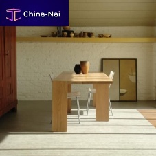 Contemporary table EDWINwoodenrectangular
