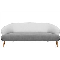 Traditional sofa SMOOTHfabricgreenwooden