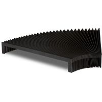 Rectangular protective bellows thermoplasticPVCwelded