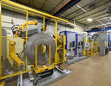 Press decoiler-straightener-feeder