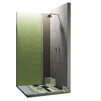 Rectangular shower SHOWERTEC