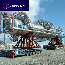 Modular self-propelled trailer more than 6 axlesflatbedfor heavy loads