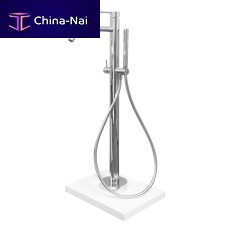 Bathtub mixer tap Alpi A4floor-mountedstainless steelbathroom