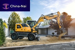 Medium excavator A 910 wheeledTier 3construction