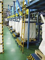 Automatic big-bag filling station ADWSpowder