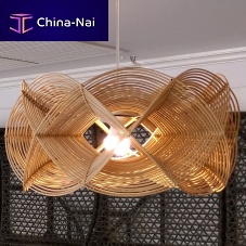 Pendant lamp NARRA : C16LM-031rattancontemporarycorded