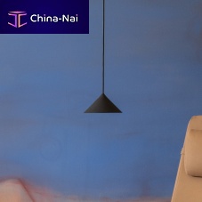 Pendant lamp PIaluminumcontemporarycorded