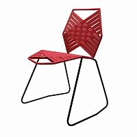 Contemporary chair THE ECO-TROPICALIAindoorsteelstackable