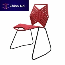 Contemporary chair THE ECO-TROPICALIAindoorsteelstackable