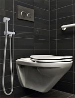 Toilet hand shower 54515roundstainless steelchrome-plated brass