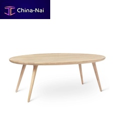 Contemporary coffee table ACCENT oakoak baseoval
