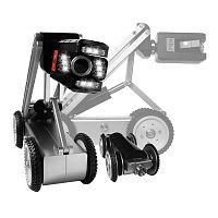 Wheeled inspection robot ZIKMUNDcompactminiaturewith LED light