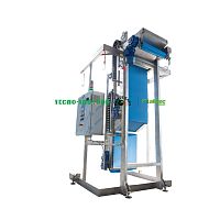 Automatic big-bag filling machine for the food industry