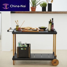 Home service trolley FRAME : 5170gardenteakaluminum