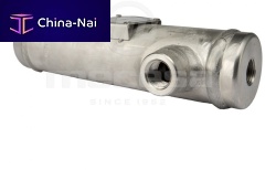 Cooled condenser steelfor the food industryfor nuclear applications