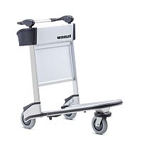 Airport terminal luggage trolley Voyager Evolution 3000/3000 BL3-wheelopenfor passengers