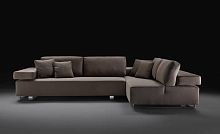 Corner sofa AURORAcontemporarybrown7-seater and up